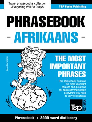 cover image of Afrikaans Phrasebook